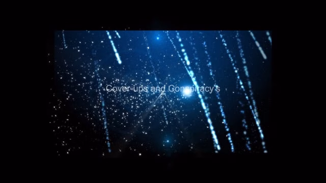 CosmicGravity intro video screenshot with blue cosmic light effects