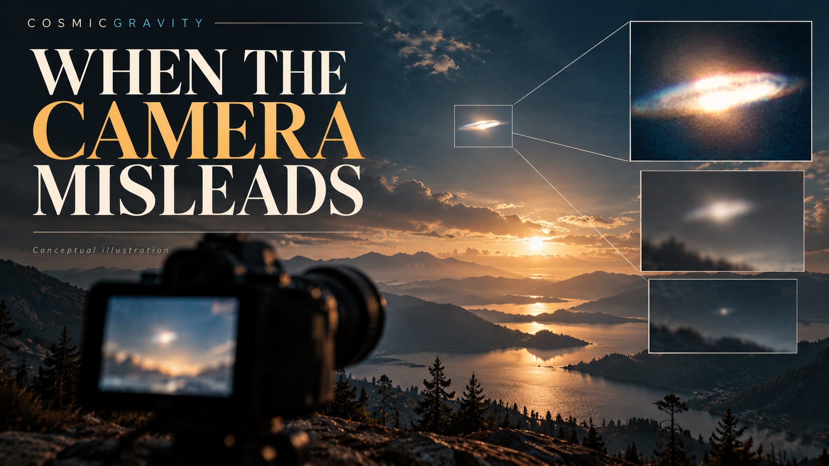 Magazine illustration for Why UAP Videos Can Mislead Even When Witnesses Are Honest