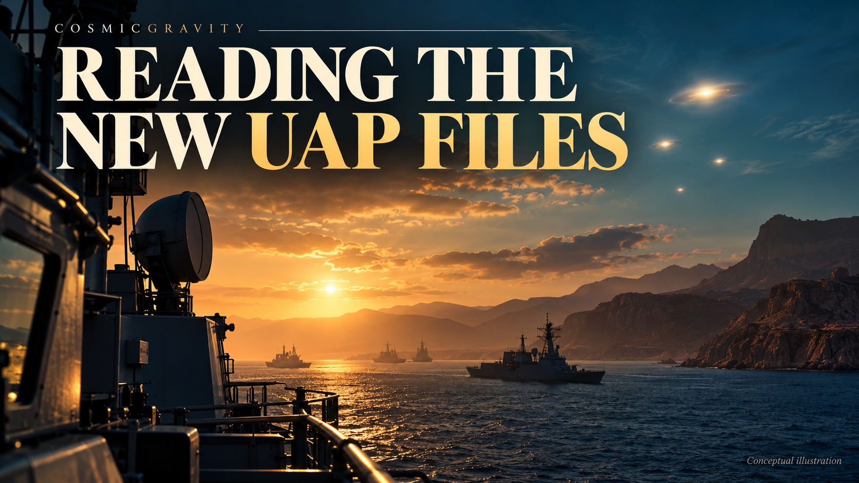 Magazine illustration for AARO’s New Gulf of Aden and Middle East UAP Files: What the Reports Actually Say