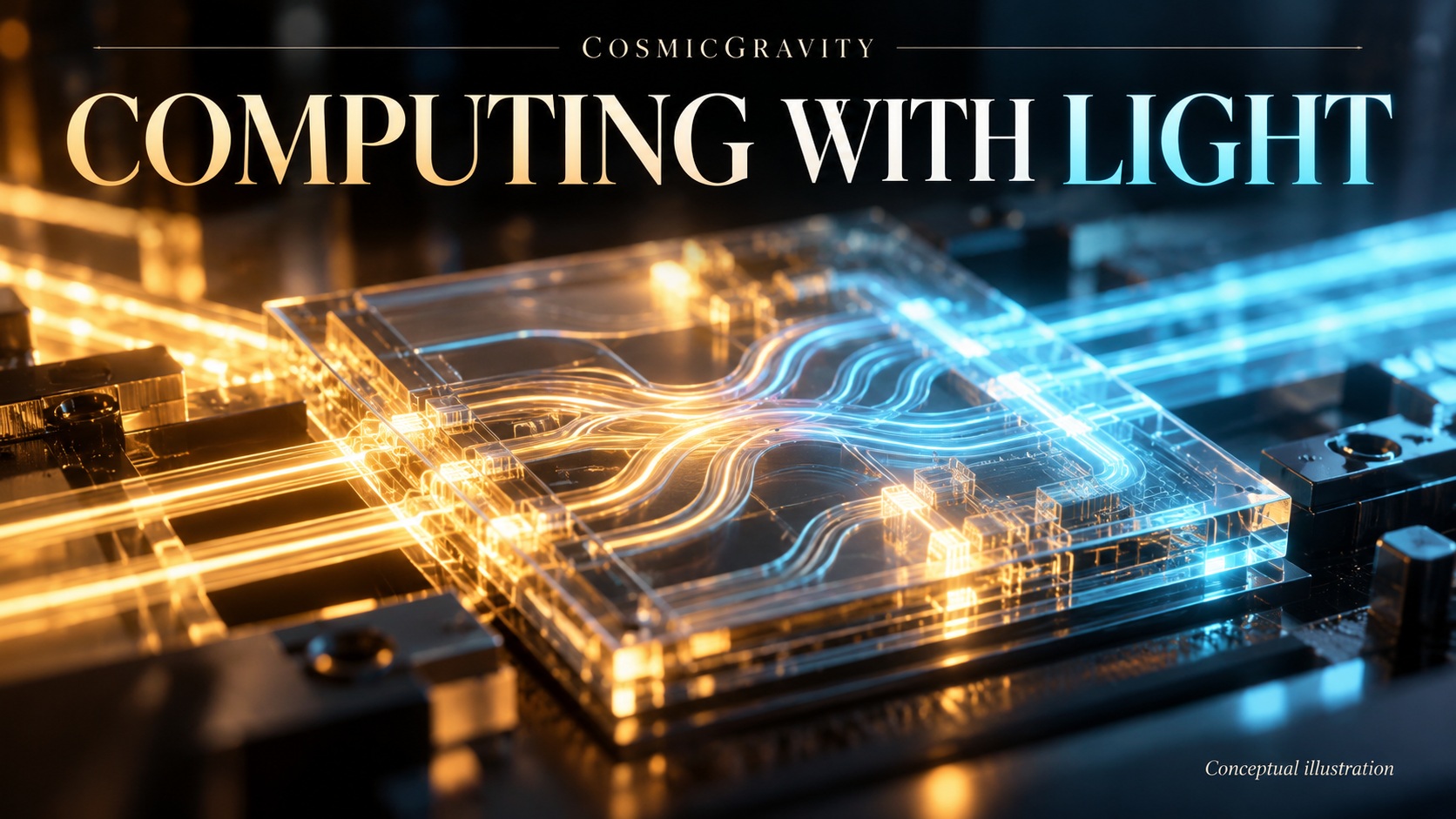 Magazine illustration for AI Chips That Compute With Light: Inside the New 65-TOPS Optical Processor