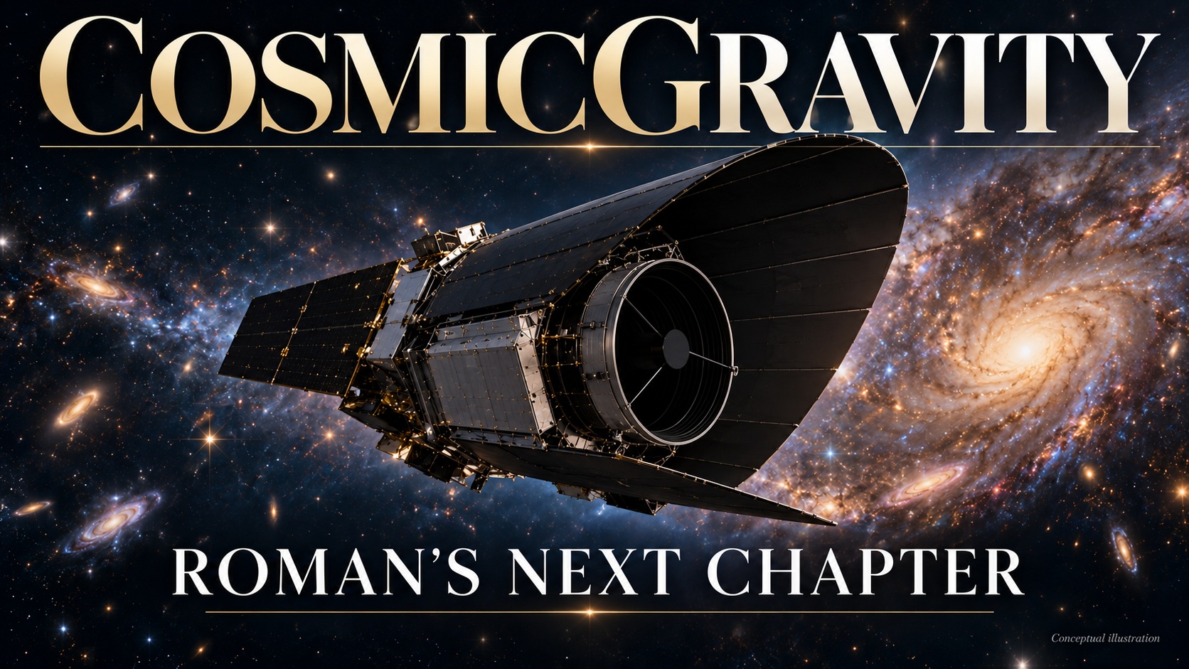 Magazine illustration for Roman Has Launched. What Happens Before Its First Science Images?