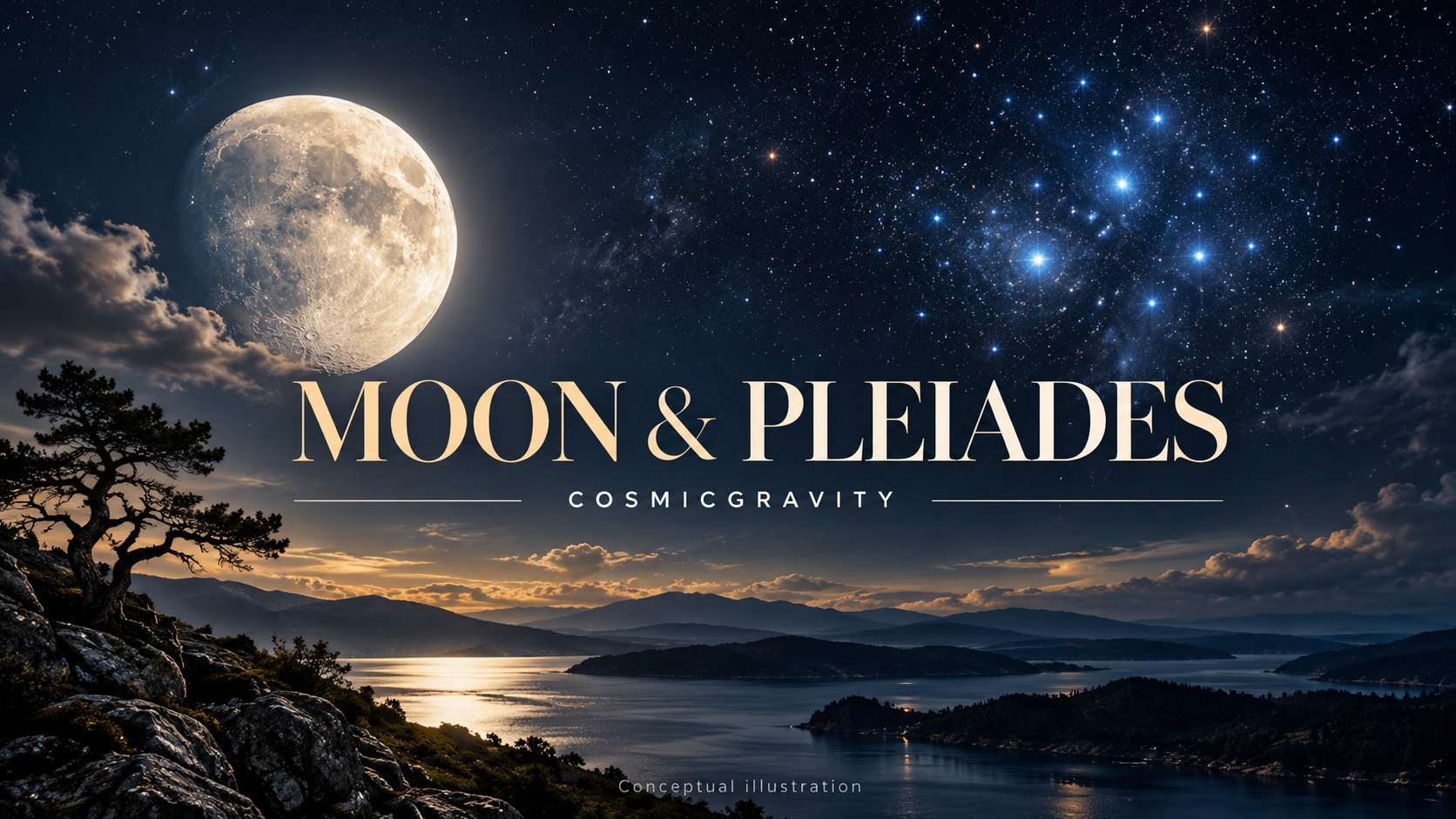 Magazine illustration for The Moon Meets the Pleiades This Week. Here’s What to Look For.